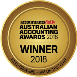 Australian Accounting Awards, Fast-Growing Firm of the Year winner 2018