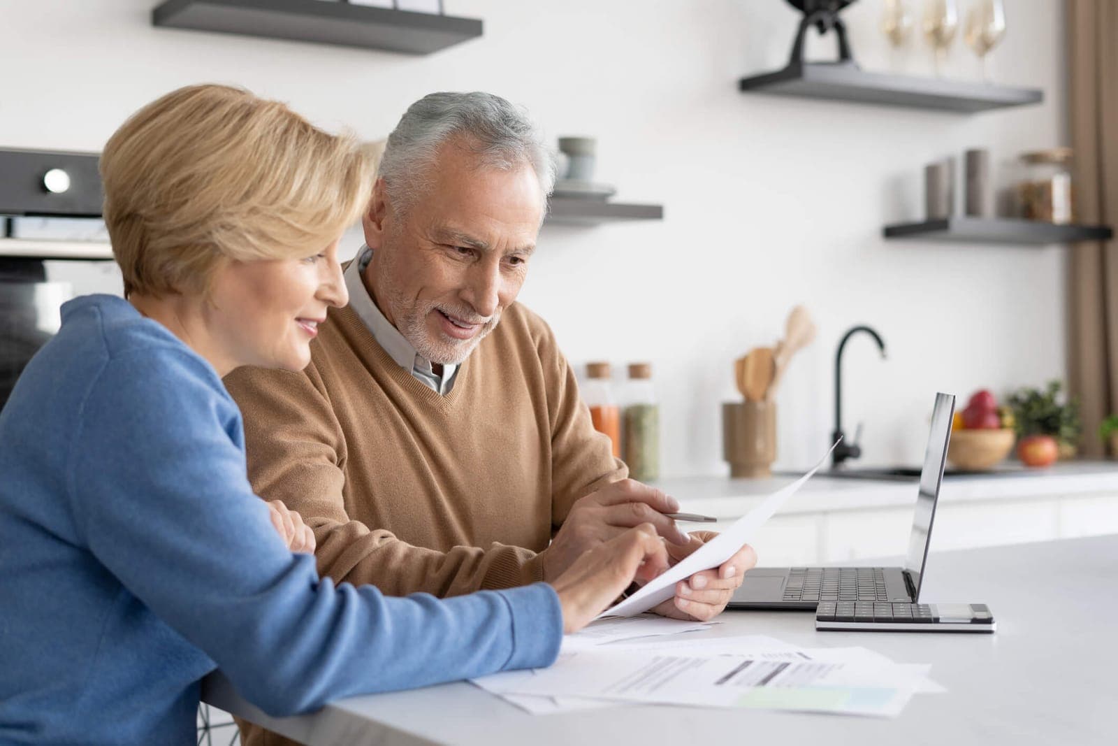 A registered BAS agent going through a lodgement with a client